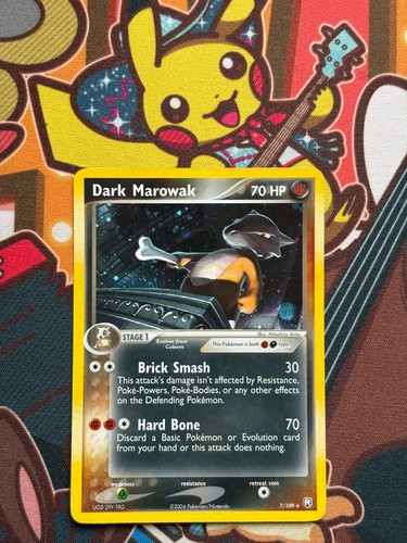 Dark marowak holo 109 ex - holo, 7/109