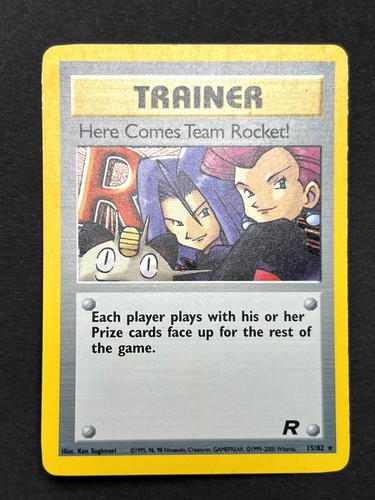 Here comes team rocket - here, rocket!
