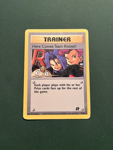 Pokemon karte here - comes, team