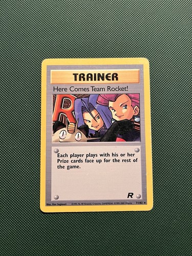 Pokemon karte here comes - pokemon, team
