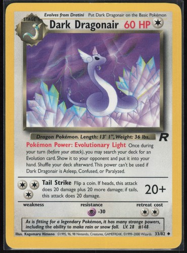 Pokemon karte dunkles - karte,