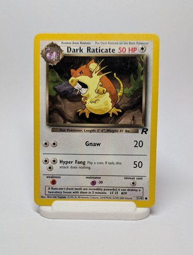 Pokémon dark raticate 82 - pokémon,