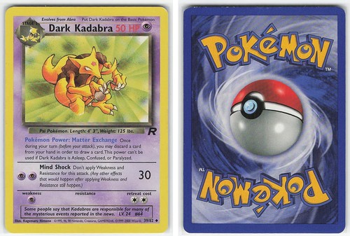 Pokémon team rocket karte - team,
