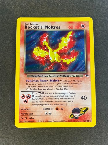 Rocket moltres 132 gym - 12/132,