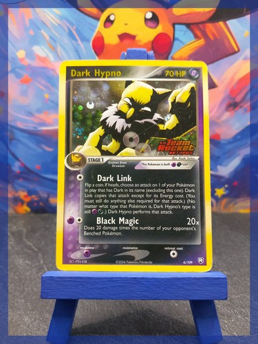 Pokémon karte dark hypno - pokémon,