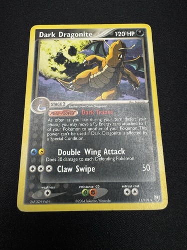 Dark dragonite 109 pokemon - dragonite, 15/109
