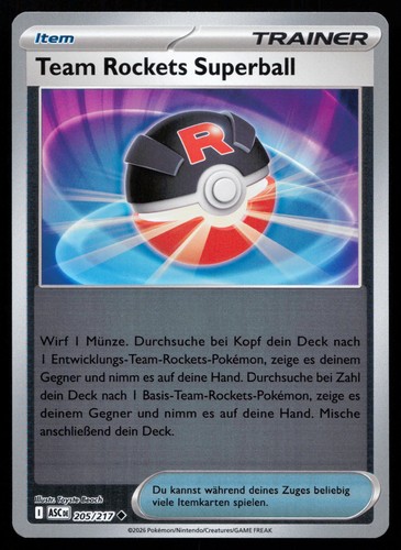 Team rockets superball - superball, 205/217