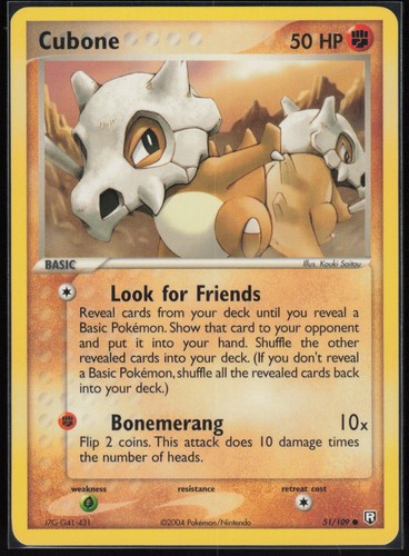 Pokemon karte cubone ex team - ex,