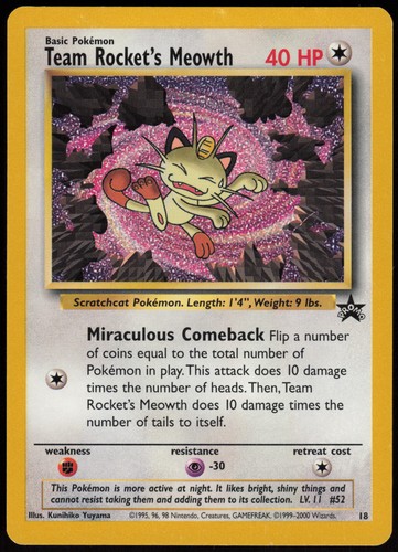 Pokemon karte team rocket - karte, rocket's