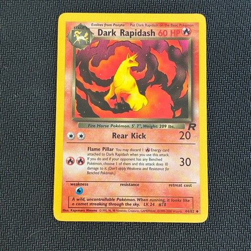 Dark rapidash team rocket - rapidash,