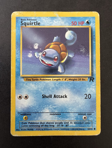 Pokémon team rocket - team, squirtle
